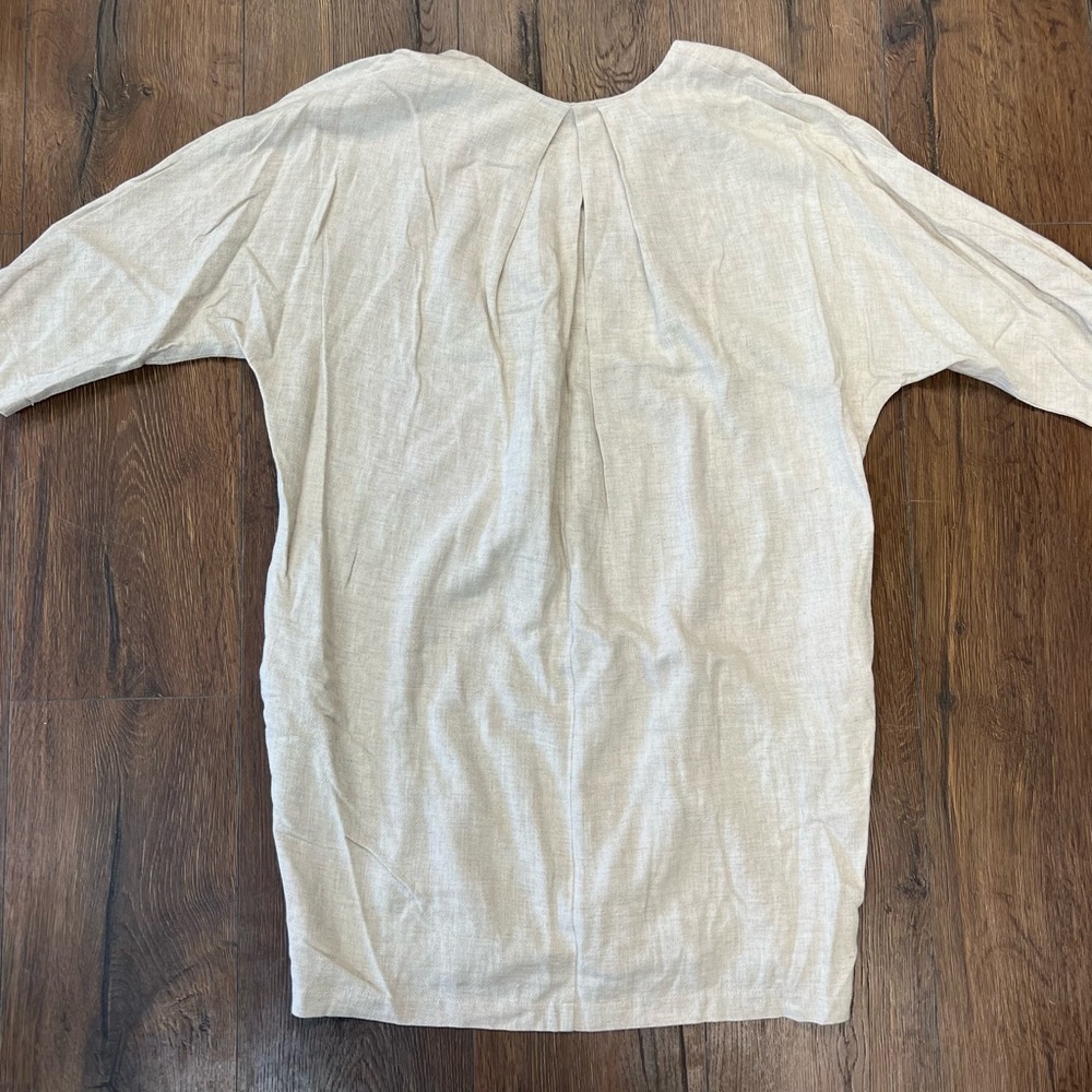 Ellison linen dress‎ SZ SM - Picture 9 of 11